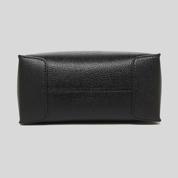 Michael Kors Mercer Medium Pebbled Leather Crossbody Bag Black RS-35S1GM9M2L