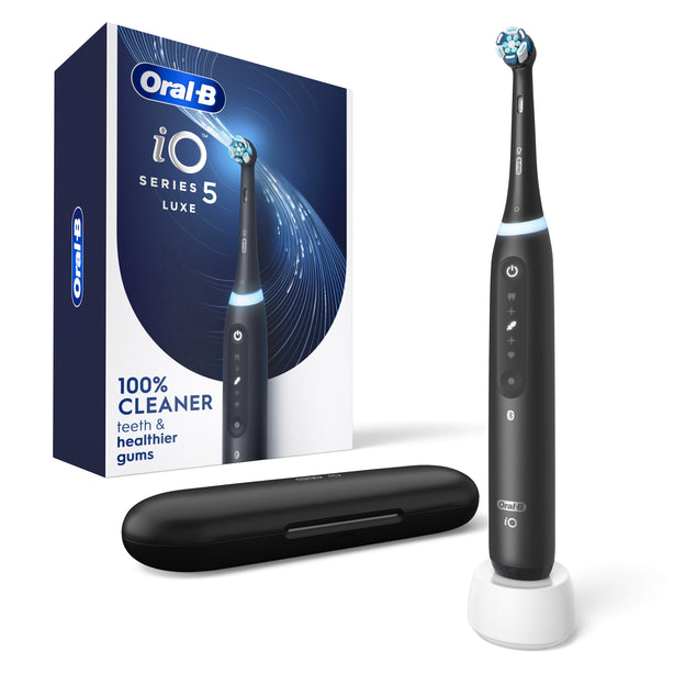 Oral-B iO Series 5 Electric Toothbrush with Micro Vibration Bluetooth A.I 3D Teeth Tracking Interactive Display