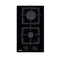 Tecno-TA312SRSV 30cm Double Burner Tempered Glass Domino Hob