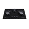 Tecno-T733TRSV 3-Burner 76cm Tempered Glass Hob