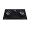 Tecno-T733TRSV 3-Burner 76cm Tempered Glass Hob