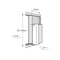 Tecno-TAC823i Slim Design Inverter Casement Air-conditioner