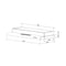 Tecno-TH958TL Slim Line Cooker Hood with Round Profile