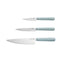 Bh0472 Berghoff 3-Pc Starter Knife Set Slate