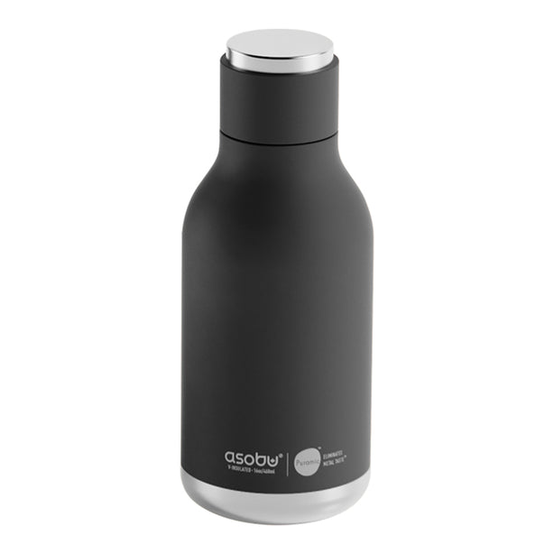 Asbv24Bk Asobu Puramic Urban Water Bottle Black 460Ml