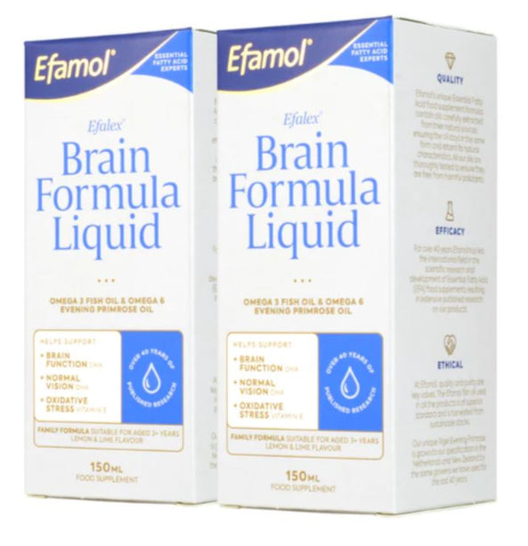 Efamol Efalex Liquid 150ML (Twin Pack) [Expiry Date:01/28]