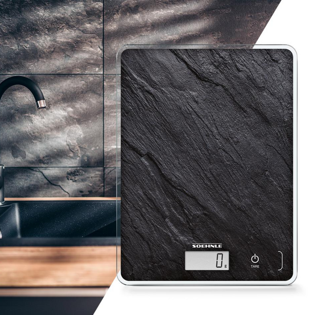 S61515 Soehnle Ksd Page Compact 300 Slate (Kitchen Scale Digital)