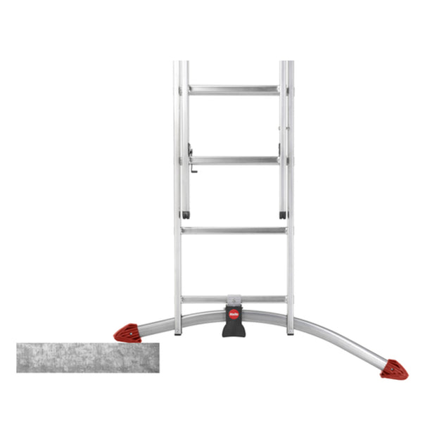 H9309-507 Hailo Profilot Combination Ladder (2X9 + 1X8)