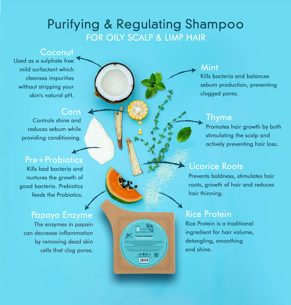 The Powder Shampoo Exfoliating & Balancing Foaming Powder Shampoo For Dandruff 100g Refill Pouch