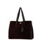 Mortimer Suede Tote - Purple