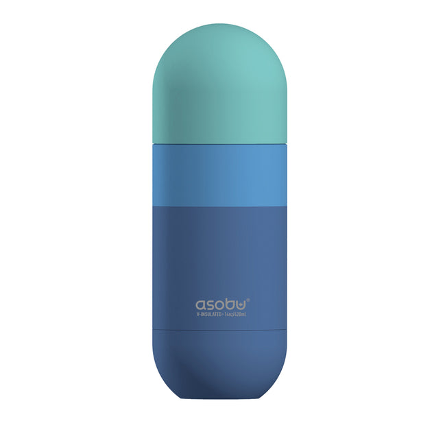 Asbv30Pbl Asobu Orb Water Bottle Pastel Blue 420Ml