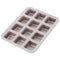 Chefmade Non-Stick 12 Cup Square Mould