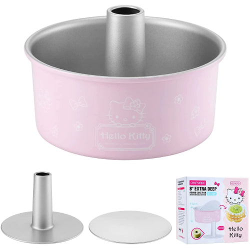 Chefmade Round Deep Cake Pan With Removable Bottom Hello Kitty