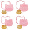 Chefmade Pp Biscuit Mold 4Pcs/Set, Pink, Hello Kitty