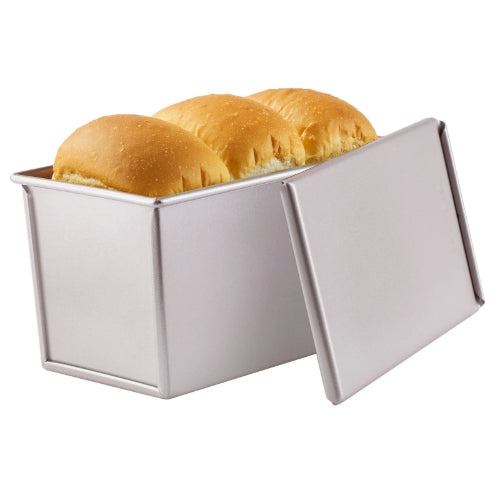 Chefmade Non-Stick Corrugated Loaf Pan With Cover