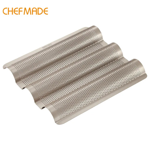 Chefmade Non-Stick Small Baguette Tray
