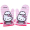 Chefmade Cotton Polyester Oven Mitt 2Pcs/Set, Hello Kitty