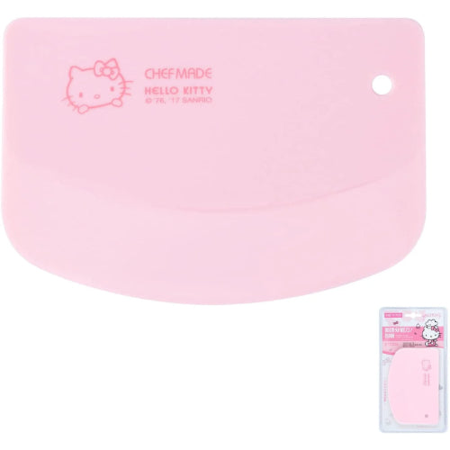 Chefmade Plastic Dough Cutter And Scraper Hello Kitty