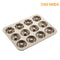 Chefmade Non-Stick 12 Cup Donut Pan