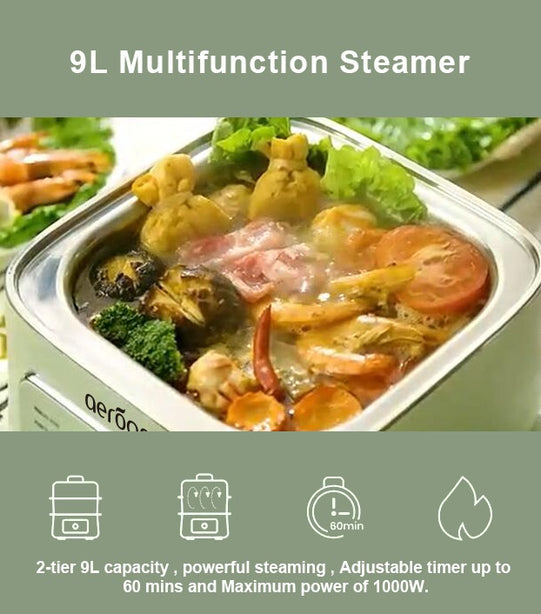 Aerogaz 2-Tier Multifunction Food Steamer