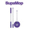 Taiwan No.1 Supamop Sh-350 Yellow Manual Press Dehydrate System Cleaning Mop Spin Mop Set