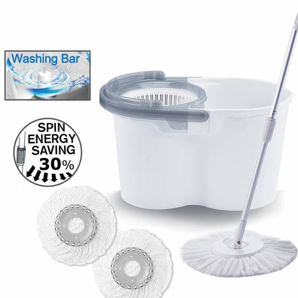 SupaMop M500 Spin Mop Set Red Dot Design Award Spin For Washing And Dry