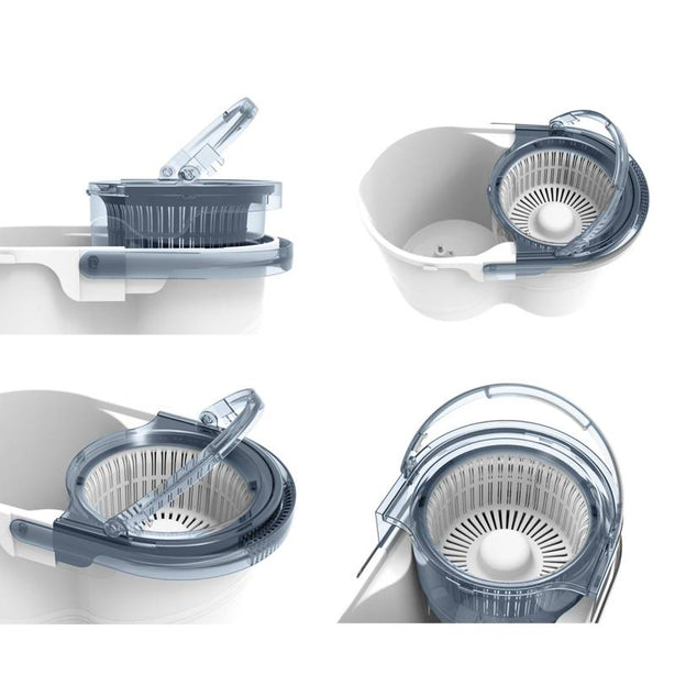 SupaMop M500 Spin Mop Set Red Dot Design Award Spin For Washing And Dry