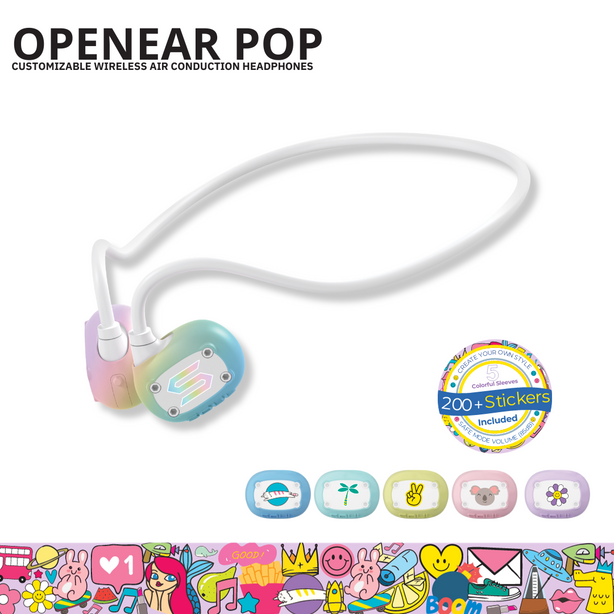 SOUL OPENEAR POP - Customizable Wireless Air Conduction Headphones
