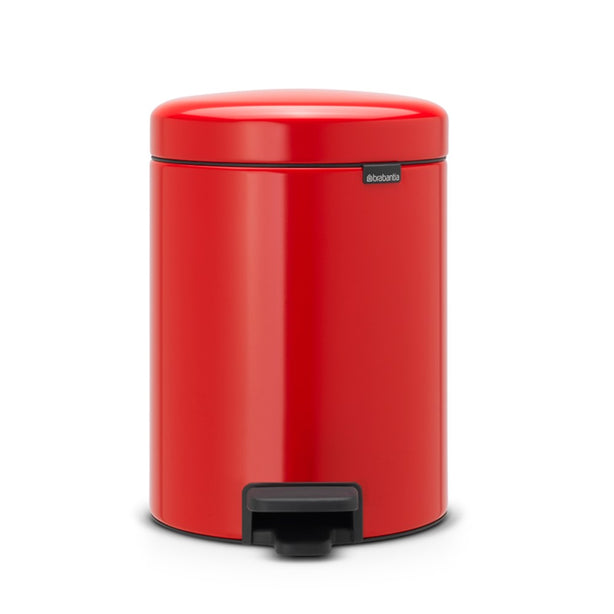 Brabantia NewIcon Soft Closing Pedal Bin XS, Plastic Inner Bucket, 5 L