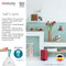 Brabantia NewIcon Soft Closing Pedal Bin XS, Plastic Inner Bucket, 5 L