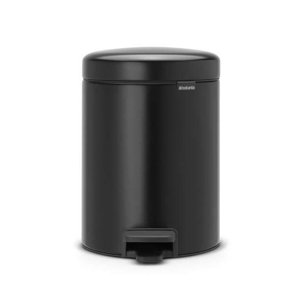 Brabantia NewIcon Soft Closing Pedal Bin XS, Plastic Inner Bucket, 5 L