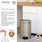 Brabantia NewIcon Soft Closing Pedal Bin S, Plastic Inner Bucket, 12 L