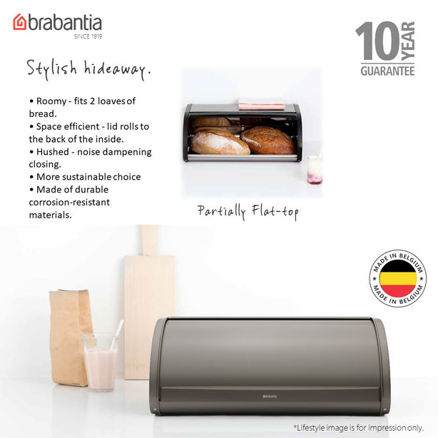 Brabantia Roll Top Bread Bin