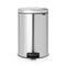 Brabantia NewIcon Soft Closing Pedal Bin M, Plastic Inner Bucket, 20 L