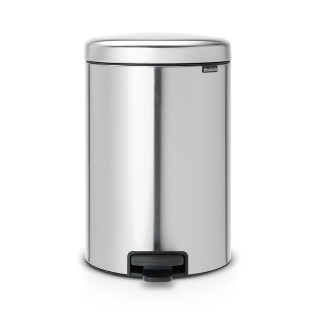 Brabantia NewIcon Soft Closing Pedal Bin M, Plastic Inner Bucket, 20 L