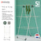 Brabantia Clothes Drying Rack, Stainless-steel, 23 m Capacity