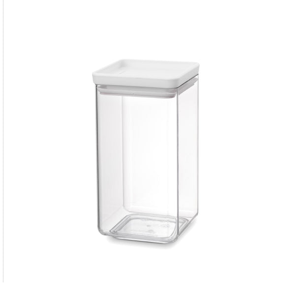 Brabantia Tasty+ Stackable Square Canister, 1.6 L