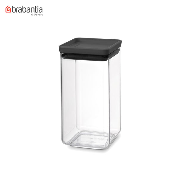 Brabantia Tasty+ Stackable Square Canister, 1.6 L