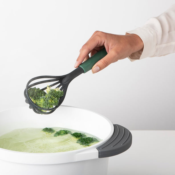 Brabantia Tasty+ 2-IN-1 Whisk Draining Spoon