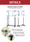 E70412 Rene Duo Double Garment Rack