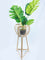Rattan Plant Pot Stand - Natural