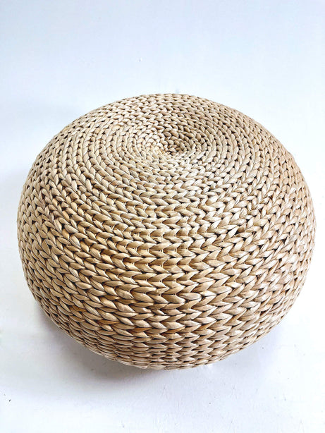 Seagrass Pouffe Ottoman