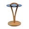 Solo Side Table - Black & Brown