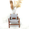 Wooden Chair With Rope Grey - Brown