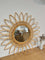 Rattan Sun Mirror - Honey