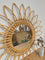 Rattan Sun Mirror - Honey