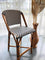 French Café Stool - Navy White