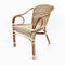 Italy Rattan Wicker Chair - Brown