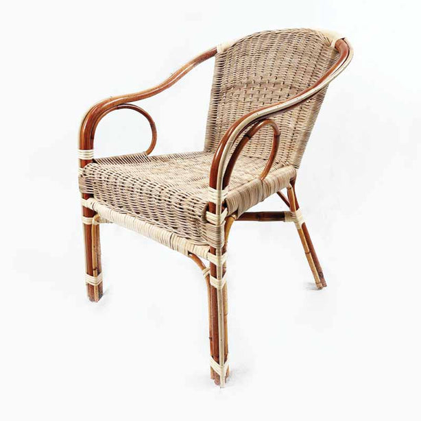 Italy Rattan Wicker Chair - Brown