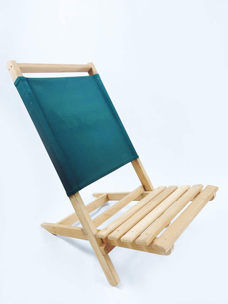 Picnic Wood Low Chair - Green